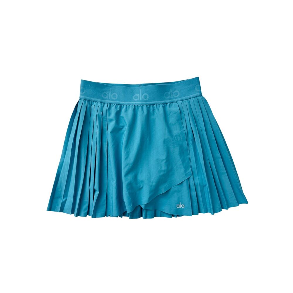 Alo Yoga Aces Tennis Skirt blue - size small